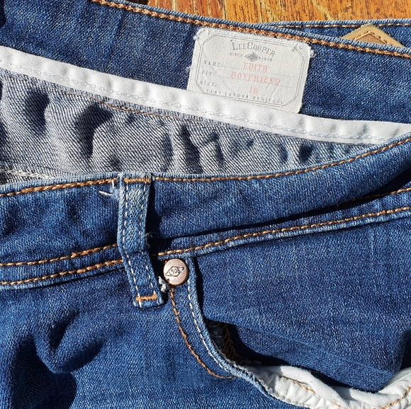 Lee cooper jeans x 2 pairs (bundle) Edith boyfriend style - Picture 3 of 11